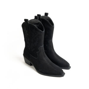 بوت زنانه مشکی کد ۴۴۸