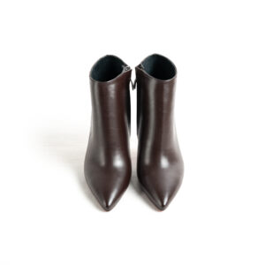بوت زنانه قهوه ای کد ۴۵۲