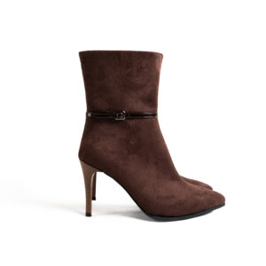 بوت زنانه قهوه ای کد ۴۴۹