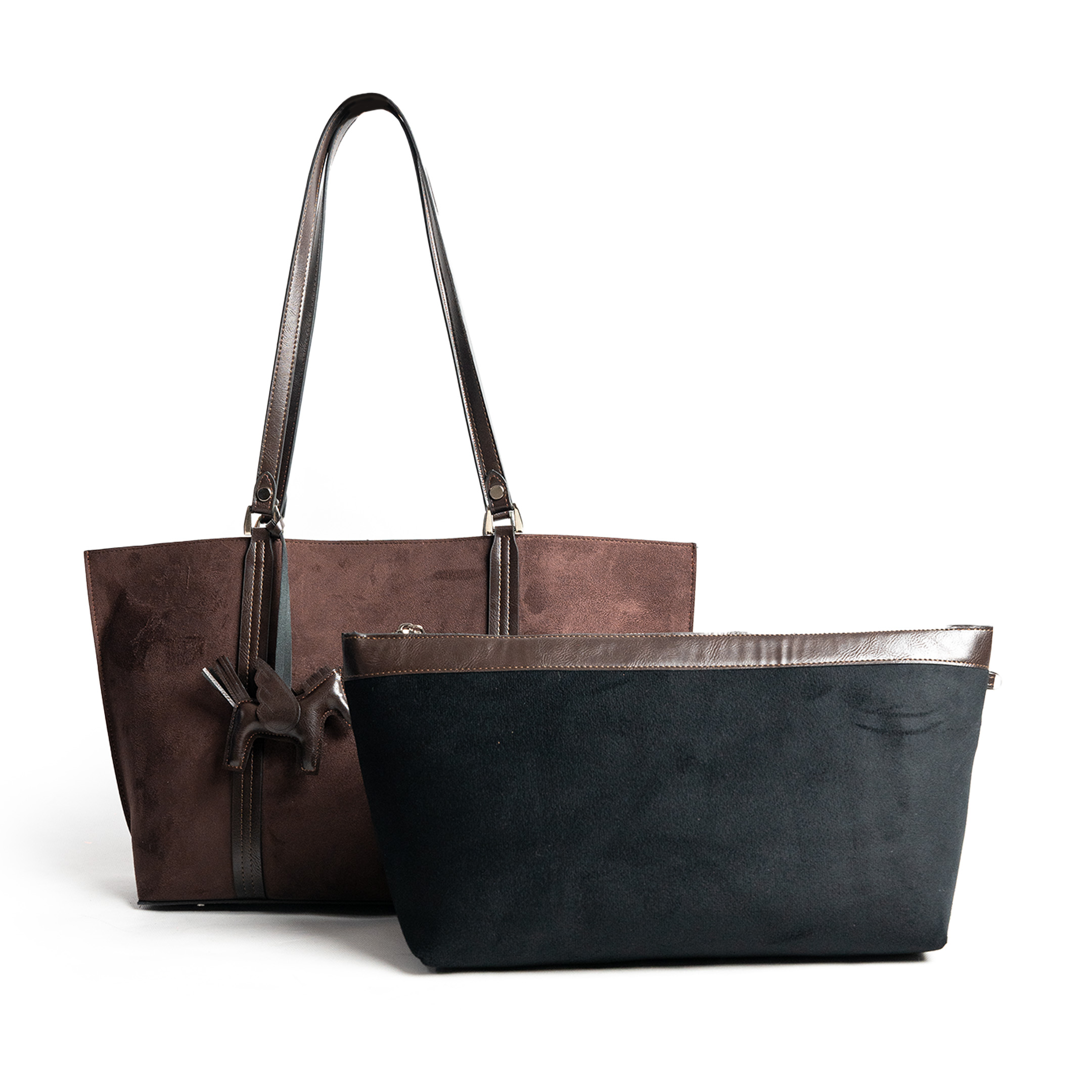 کیف زنانه قهوه ای جیر کد ۱۵۴ - Image 3