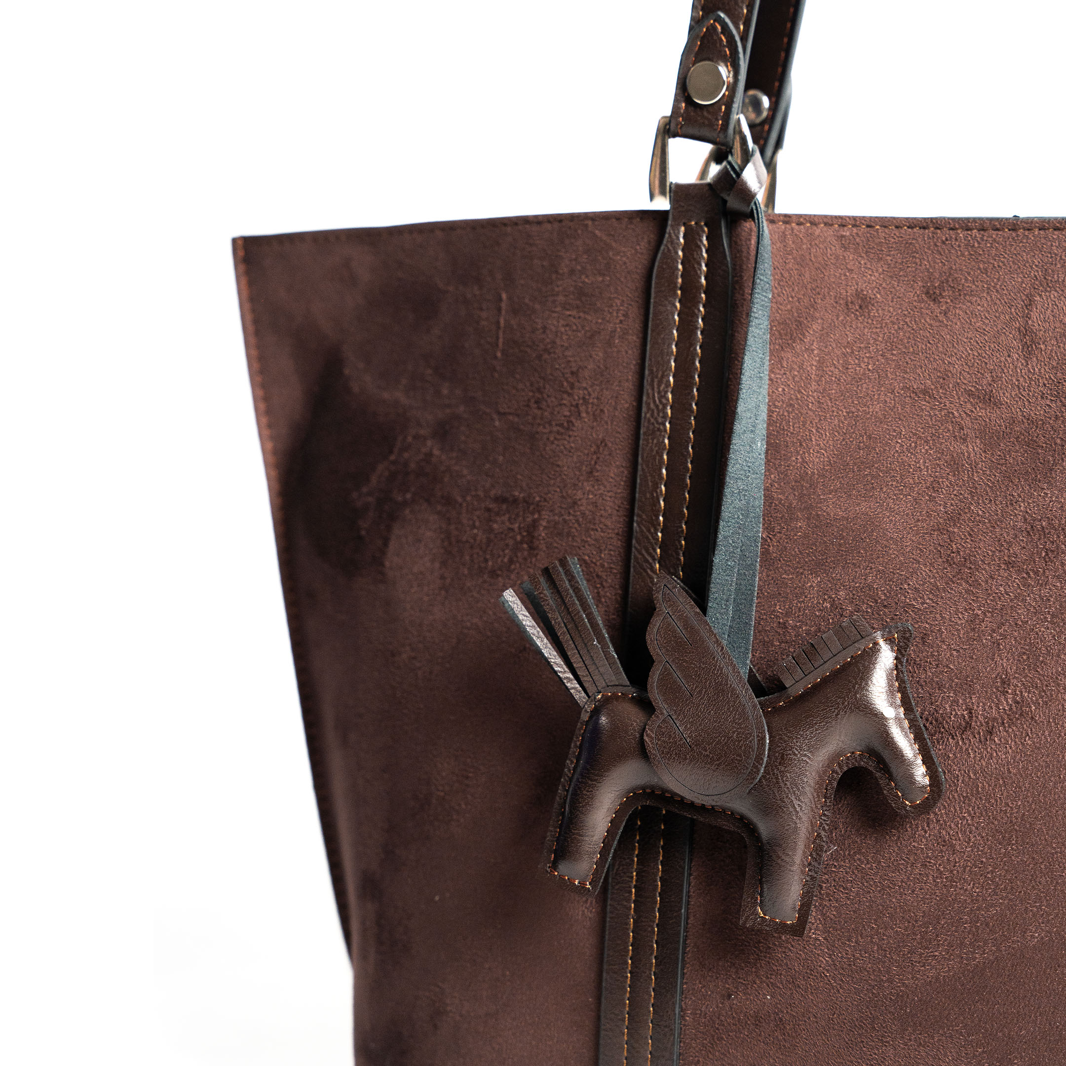 کیف زنانه قهوه ای جیر کد ۱۵۴ - Image 4