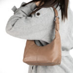 کیف زنانه عسلی کد ۱۴۳